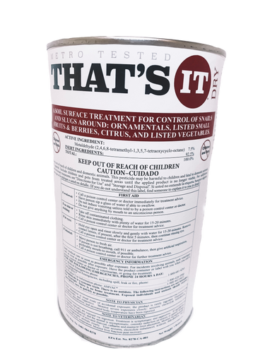 Metro THAT'S IT Snail Bait - Best Instant Snail Killer